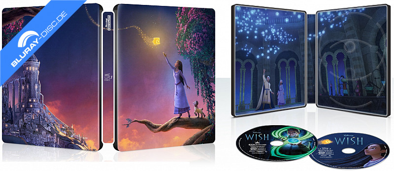 Wish 2023 4K - Walmart Exclusive Limited Edition Steelbook 4K UHD + Blu ...