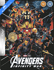 Avengers: Infinity War 4K - Mondo X #054 Zavvi Exclusive Limited Edition Steelbook (4K UHD + Blu-ray) (UK Import) Blu-ray