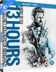 13 Hours: The Secret Soldiers of Benghazi (2016) - Zavvi Exclusive Limited Edition Steelbook (Blu-ray + DVD) (UK Import) Blu-ray