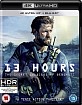 13 Hours: The Secret Soldiers of Benghazi 4K (4K UHD + Blu-ray + Bonus Blu-ray) (UK Import) Blu-ray