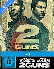 2 Guns - Limited Edition Steelbook (Blu-ray + UV Copy), neuwertig, fehlerfrei, Innenprint