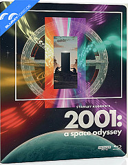 2001: L'Odyssée de l'espace 4K - The Film Vault Édition Limitée PET Slipcover Steelbook (4K UHD + Blu-ray + Bonus Blu-ray) (FR Import)