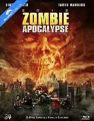 2012: Zombie Apocalypse 3D (Limited Mediabook Edition) (Blu-ray 3D + DVD) Blu-ray