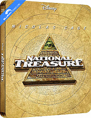 National Treasure (2004) - Zavvi Exclusive Limited Edition Steelbook (UK Import ohne dt. Ton) Blu-ray