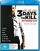 3 Days to Kill - Extended Cut (AU Import ohne dt. Ton) Blu-ray