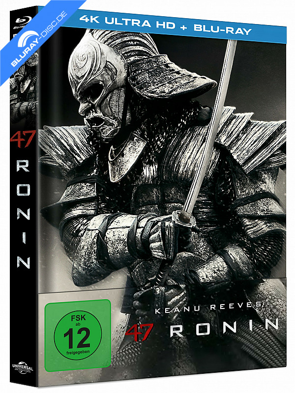 47 Ronin 4K 2013 Limited Mediabook Edition Cover B 4K UHD + Blu-ray Blu ...