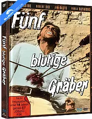 5 blutige Gräber (Limited Mediabook Edition) (Cover A) (Blu-ray + DVD) Blu-ray