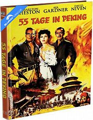 55 Tage in Peking (Limited Mediabook Edition) (Cover B) Blu-ray