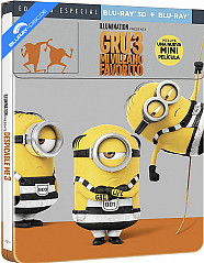 Gru 3 - Mi Villano Favorito (2017) 3D - Edición Metálica (Blu-ray 3D + Blu-ray) (ES Import ohne dt. Ton) Blu-ray