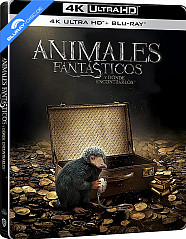 Animales Fantásticos y Dónde Encontrarlos (2016) 4K - Edición Metálica (4K UHD + Blu-ray) (ES Import ohne dt. Ton) Blu-ray