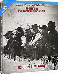 Los Siete Magnificos (2016) - El Corte Inglés Exclusiva Edición Metálica (ES Import ohne dt. Ton) Blu-ray