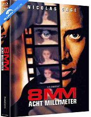 8MM (1999) (Wattierte Limited Mediabook Edition) (Cover G) Blu-ray
