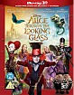 Alice Through the Looking Glass 3D (Blu-ray 3D + Blu-ray) (UK Import) Blu-ray