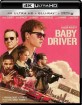 Baby Driver (2017) 4K (4K UHD + Blu-ray) (FR Import) Blu-ray