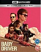 Baby Driver (2017) 4K (4K UHD + Blu-ray + UV Copy) (UK Import ohne dt. Ton) Blu-ray