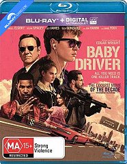 Baby Driver (2017) (Blu-ray + UV Copy) (AU Import ohne dt. Ton) Blu-ray