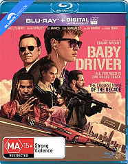Baby Driver (2017) (Blu-ray + UV Copy) (AU Import ohne dt. Ton) Blu-ray