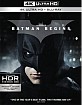 Batman Begins 4K (4K UHD + 2 Blu-ray + UV Copy) (US Import ohne dt. Ton) Blu-ray