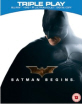 Batman Begins - Triple Play (Blu-ray + DVD + Digital Copy) (UK Import) Blu-ray
