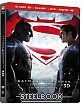 Batman V Superman : L'aube De La Justice 3D - Steelbook (Blu-ray 3D + 2 Blu-ray + DVD + UV Copy) (FR Import ohne dt. Ton) Blu-ray