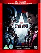 Captain America: Civil War 3D (Blu-ray 3D + Blu-ray) (UK Import) Blu-ray