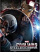 Captain America: Civil War 3D - WeET Exclusive #01 Limited Edition Type B Lenticular Fullslip Steelbook (Blu-ray 3D + Blu-ray) (KR Import ohne dt. Ton) Blu-ray