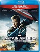 Captain America: The Winter Soldier 3D (Blu-ray 3D + Blu-ray) (IT Import) Blu-ray