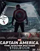 Captain America: The Winter Soldier 3D - Limited Edition Steelbook (Blu-ray 3D + Blu-ray) (TH Import ohne dt. Ton) Blu-ray
