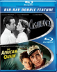 Casablanca + The African Queen (Blu-ray Double Feature) (US Import ohne dt. Ton) Blu-ray