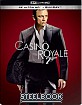 James Bond 007: Casino Royale (2006) 4K - Édition Limitée Steelbook (4K UHD + Blu-ray) (FR Import) Blu-ray