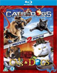 Cats & Dogs Double Pack - Cats and Dogs / Cats and Dogs 2: The Revenge Of Kitty Galore (Blu-ray + DVD) (UK Import) Blu-ray