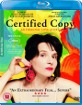 Certified Copy (UK Import ohne dt. Ton) Blu-ray