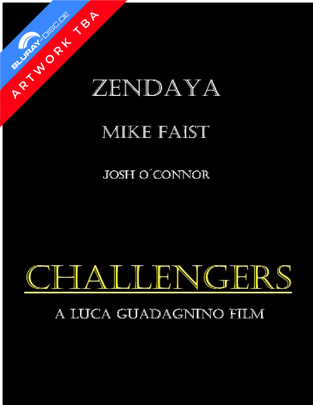 Challengers 2024 4K 4K UHD + Bluray + Digital Copy US Import ohne dt