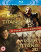 Clash of the Titans (2010) 3D + Wrath of the Titans 3D (2-Film Collection) (Blu-ray 3D + Blu-ray + UV Copy) (UK Import) Blu-ray