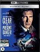 Clear and Present Danger 4K (4K UHD + Blu-ray) (NL Import) Blu-ray