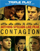 Contagion - Triple Play (Blu-ray + DVD + Digital Copy) (UK Import) Blu-ray