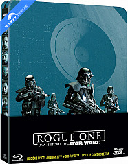 Rogue One: Una Historia de Star Wars (2016) 3D - Edición Metálica (Blu-ray 3D + Blu-ray + Bonus Blu-ray) (ES Import ohne dt. Ton) Blu-ray