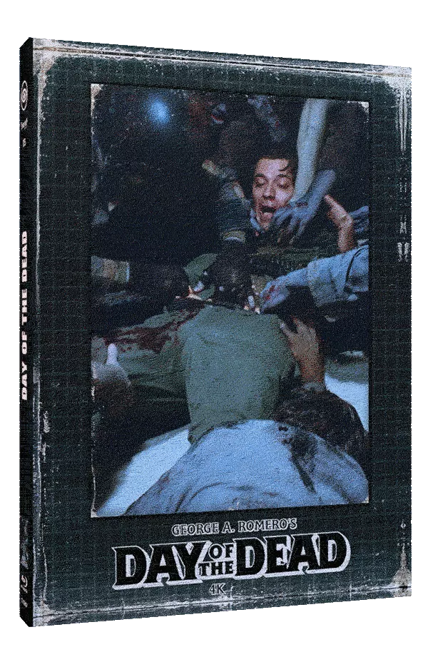 Day of the Dead (1985) 4K (Limited Mediabook Edition) (Cover F) (4K UHD + Blu-ray + Bonus Blu-ray) (AT Import) Blu-ray