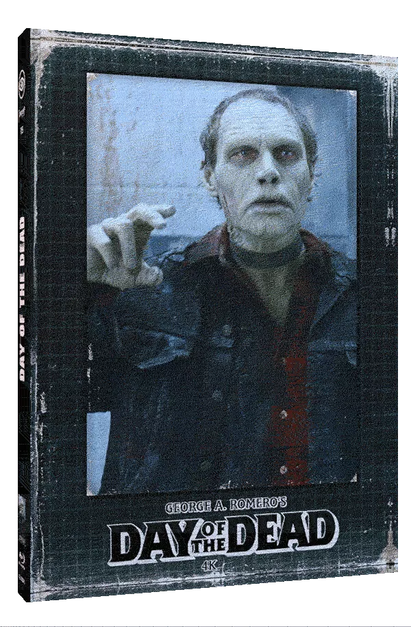 Day of the Dead (1985) 4K (Limited Mediabook Edition) (Cover E) (4K UHD + Blu-ray + Bonus Blu-ray + Film Score CD) (AT Import) Blu-ray