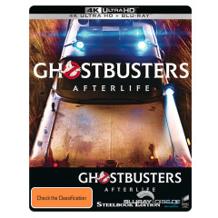 Ghostbusters: Afterlife 2021 4K - Limited Edition Steelbook 4K UHD ...