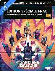 Les Gardiens de la Galaxie Vol. 3 4K - FNAC Exclusive Édition Spéciale Limitée Steelbook (4K UHD + Blu-ray) (FR Import) Blu-ray