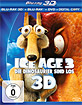 Ice Age 3 - Die Dinosaurier sind los 3D (Blu-ray 3D + Blu-ray + DVD + Digital Copy) Blu-ray