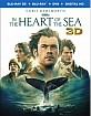 In the Heart of the Sea 3D (Blu-ray 3D + Blu-ray + DVD + UV Copy) (US Import ohne dt. Ton) Blu-ray