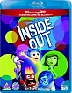 Inside Out (2015) 3D (Blu-ray 3D + Blu-ray) (UK Import ohne dt. Ton) Blu-ray
