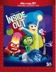 Inside Out (2015) 3D (Blu-ray 3D + Blu-ray) (IT Import ohne dt. Ton) Blu-ray