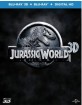 Jurassic World (2015) 3D (Blu-ray 3D + Blu-ray + UV Copy) (FR Import) Blu-ray
