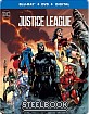 Justice League (2017) - Best Buy Exclusive Steelbook (Blu-ray + DVD + UV Copy) (US Import ohne dt. Ton) Blu-ray