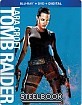 Lara Croft: Tomb Raider - Steelbook (Blu-ray + DVD + UV Copy) (US Import ohne dt. Ton) Blu-ray