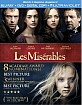 Les Misérables (2012) (Blu-ray + DVD + Digital Copy + UV Copy) (US Import ohne dt. Ton) Blu-ray