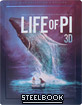 Pí a jeho život 3D - Steelbook (Blu-ray 3D + Blu-ray) (CZ Import) Blu-ray